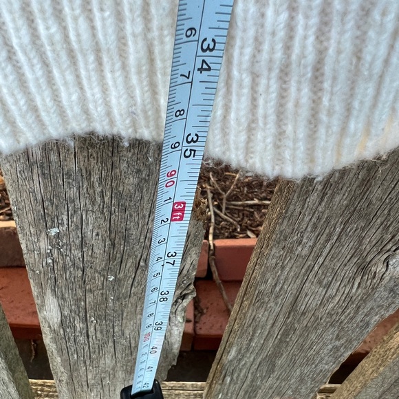 Cabi cream long v-neck cardigan, Size M - Picture 9 of 11